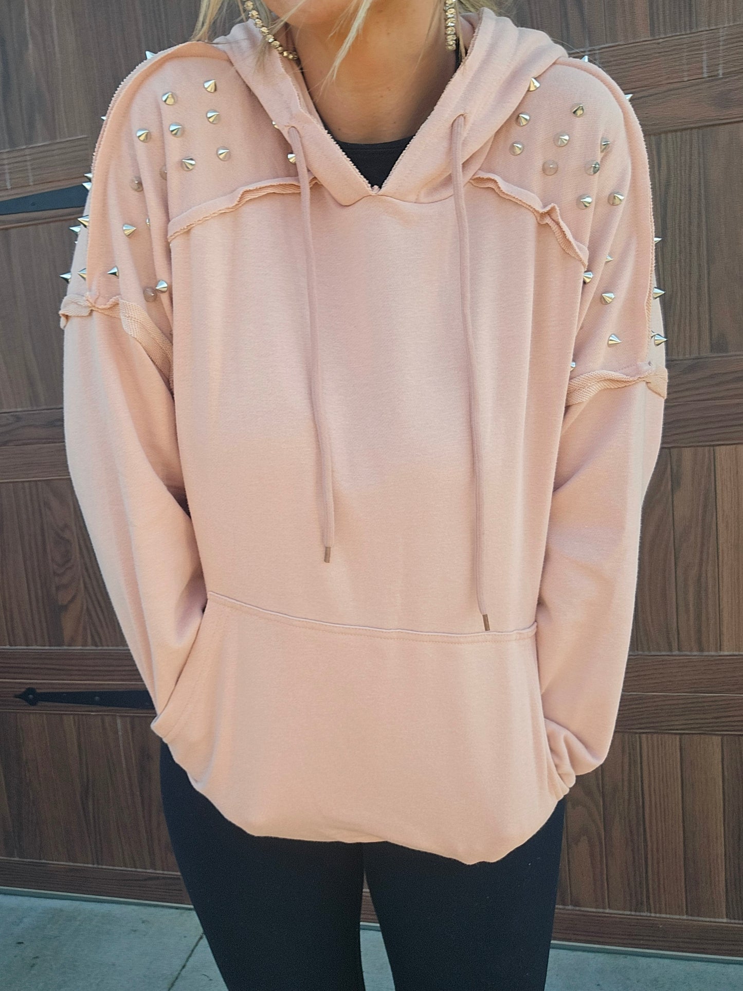 Rivet Stud Hoodie