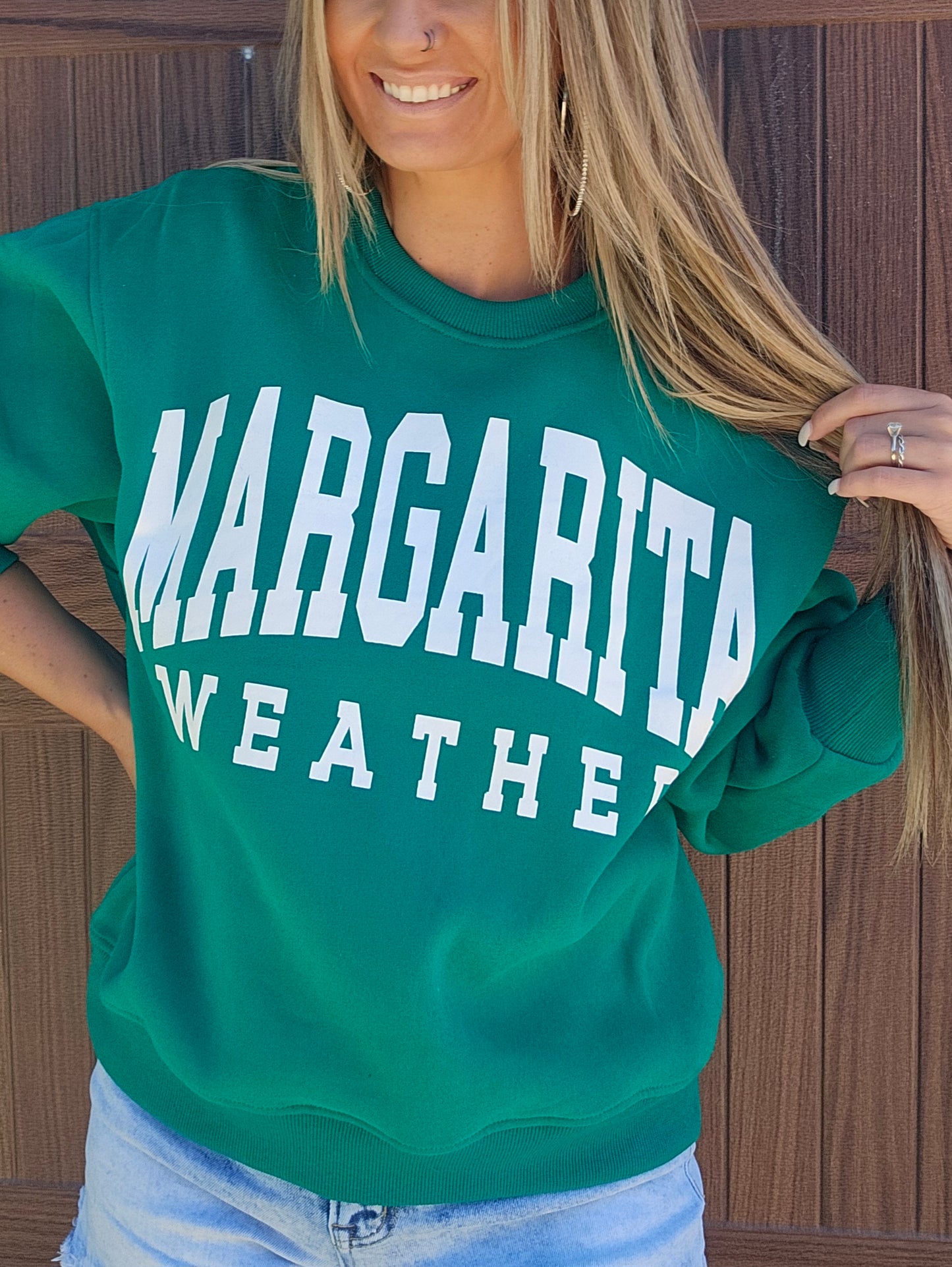 Green Margarita Sweatshirt