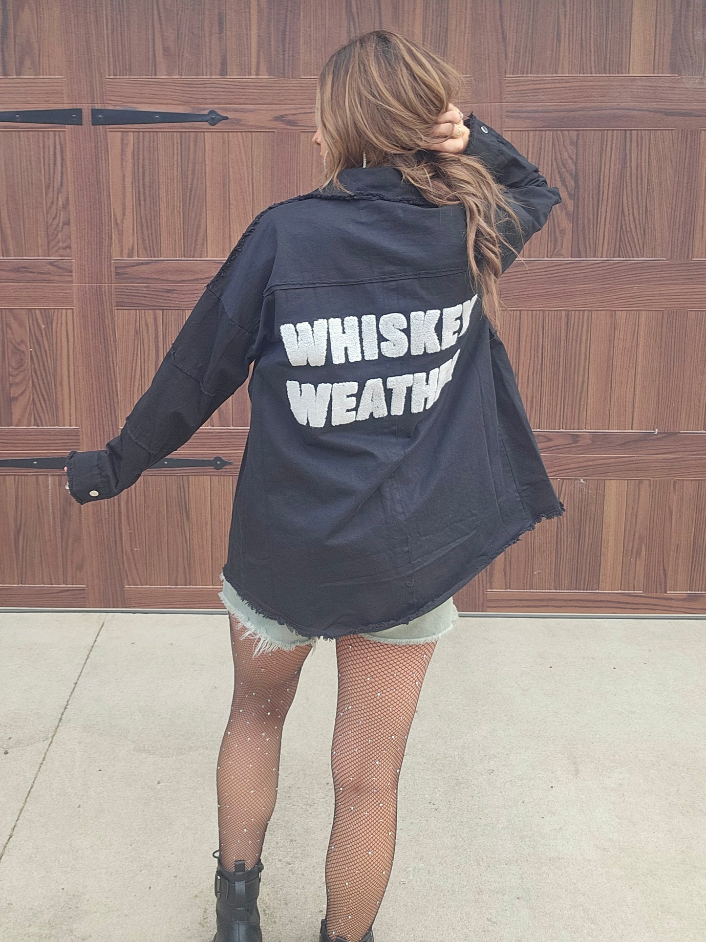 Whiskey Weather Shacket