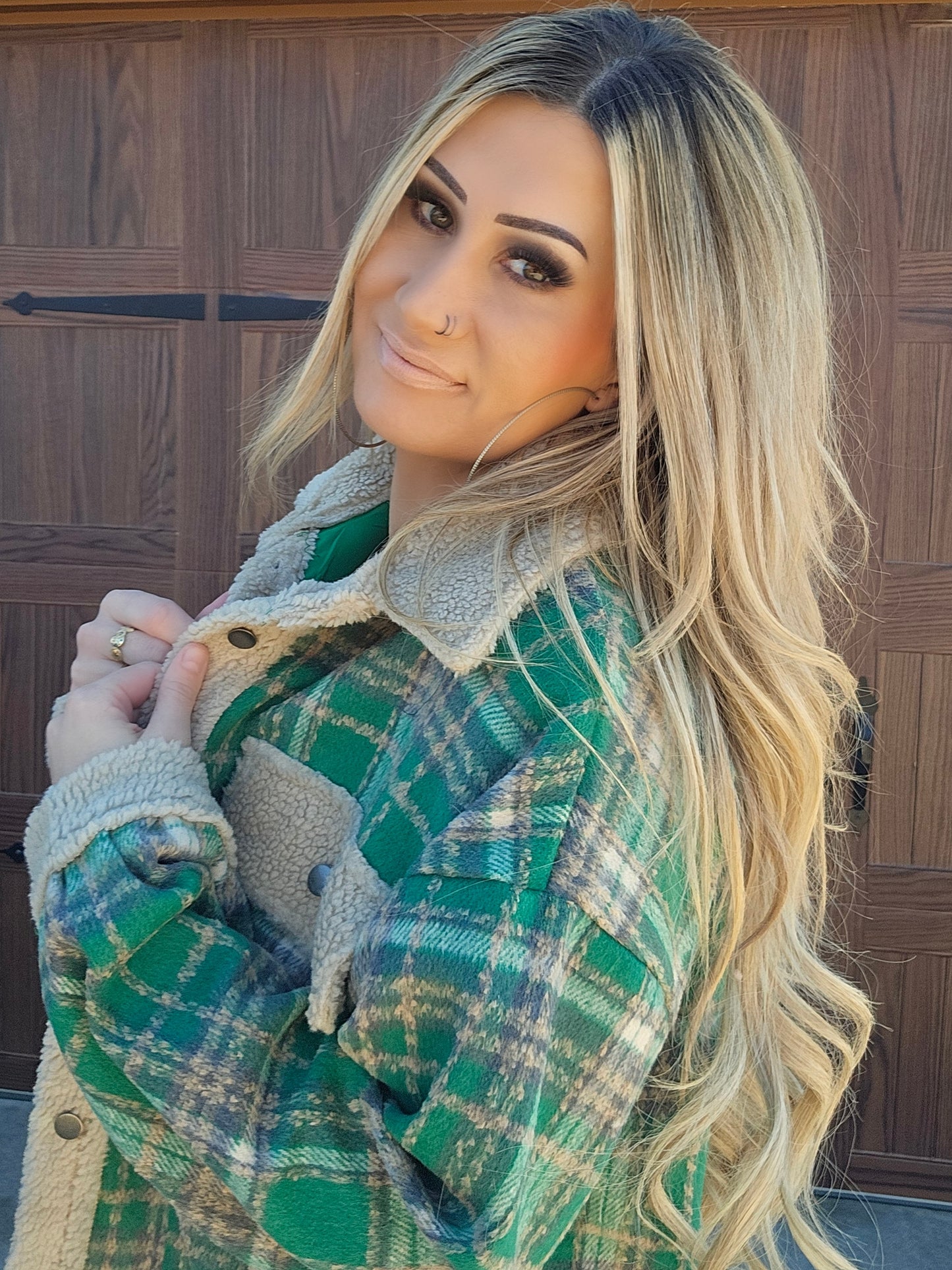 Football Weather Plaid Jacket