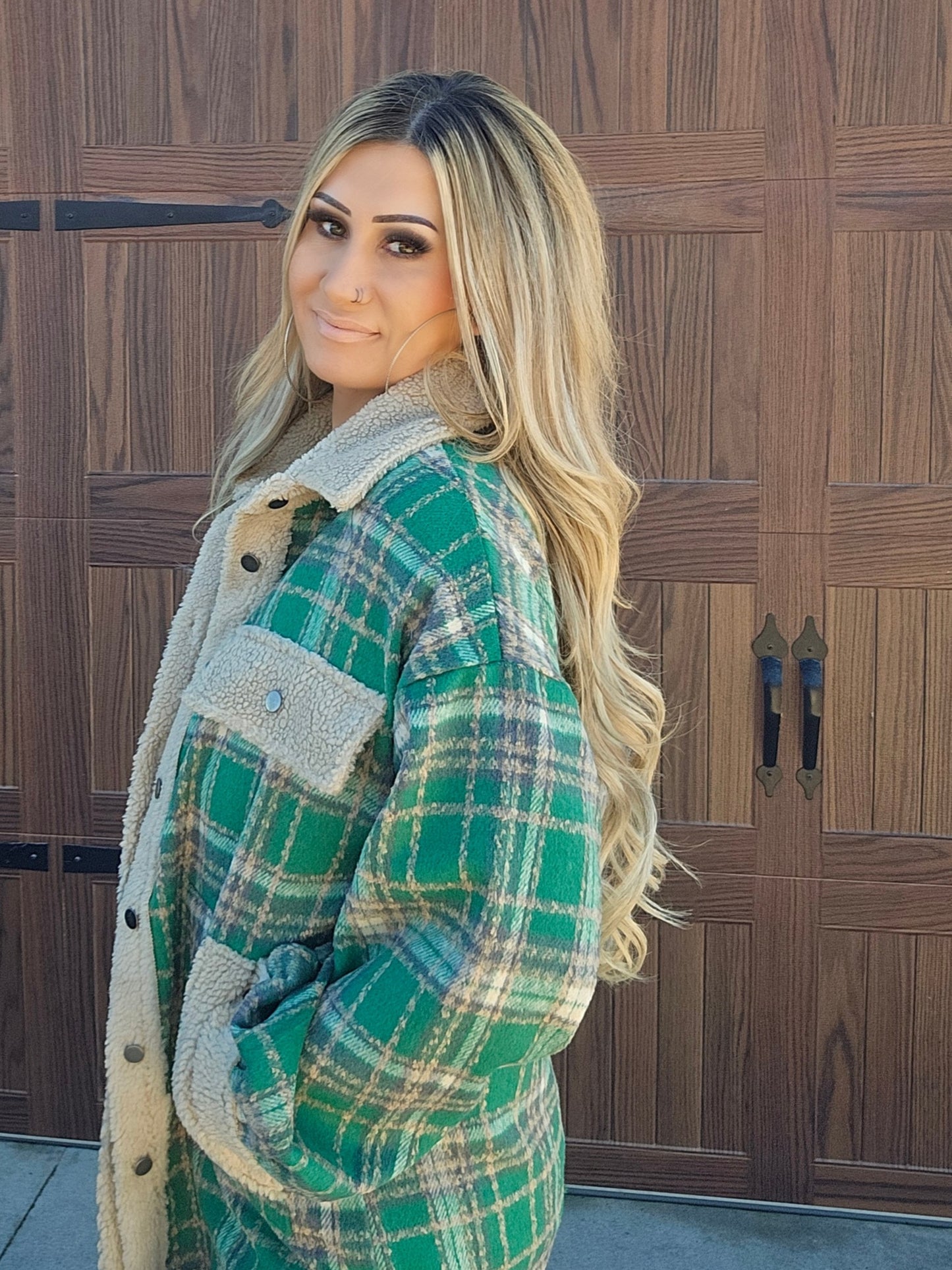 Football Weather Plaid Jacket