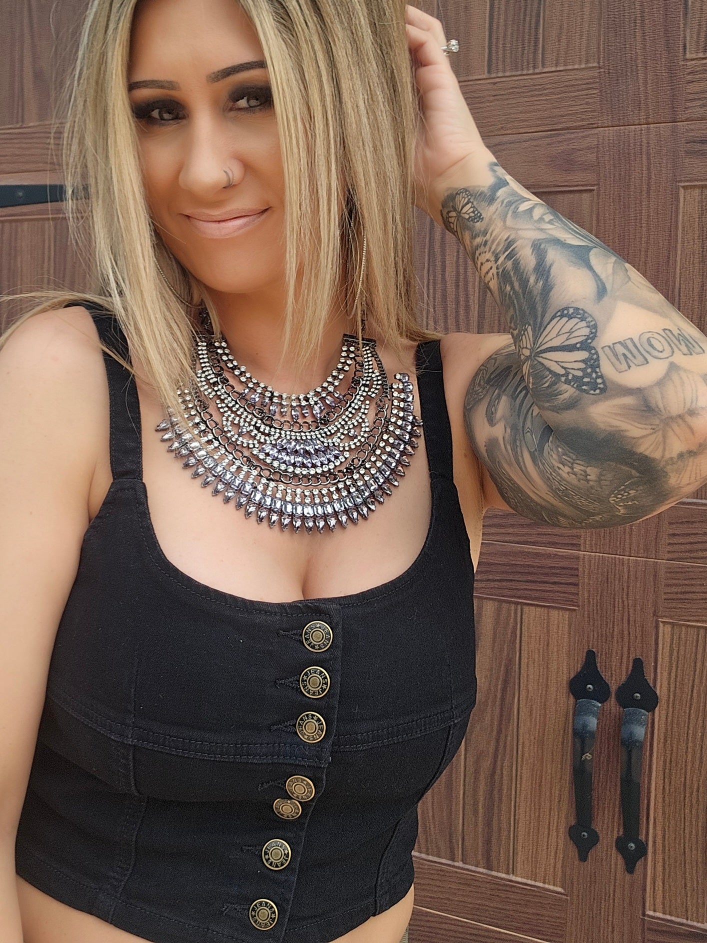 Chunky Victorian Statement Necklace