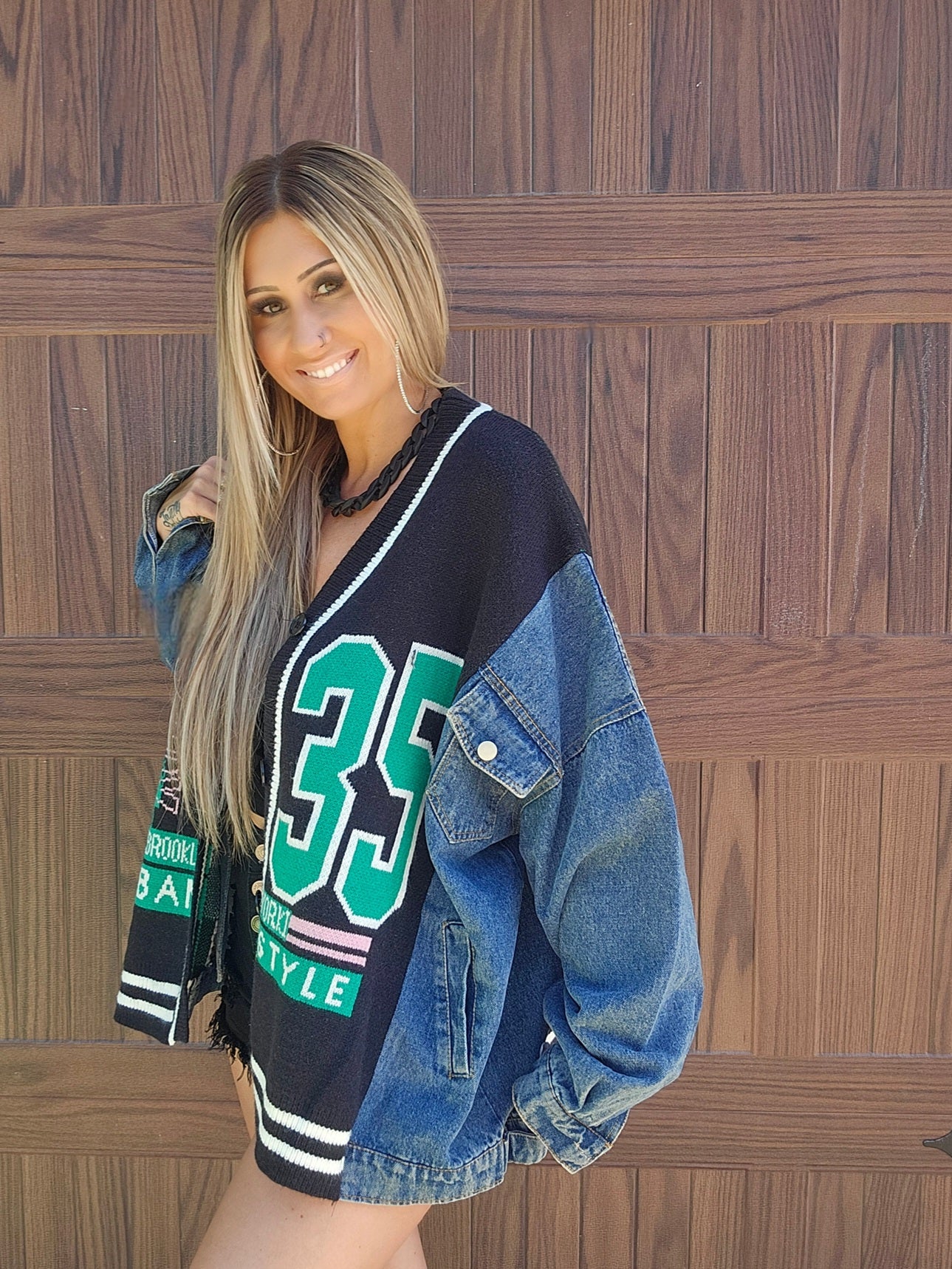 Retro Sporty Knit Jacket