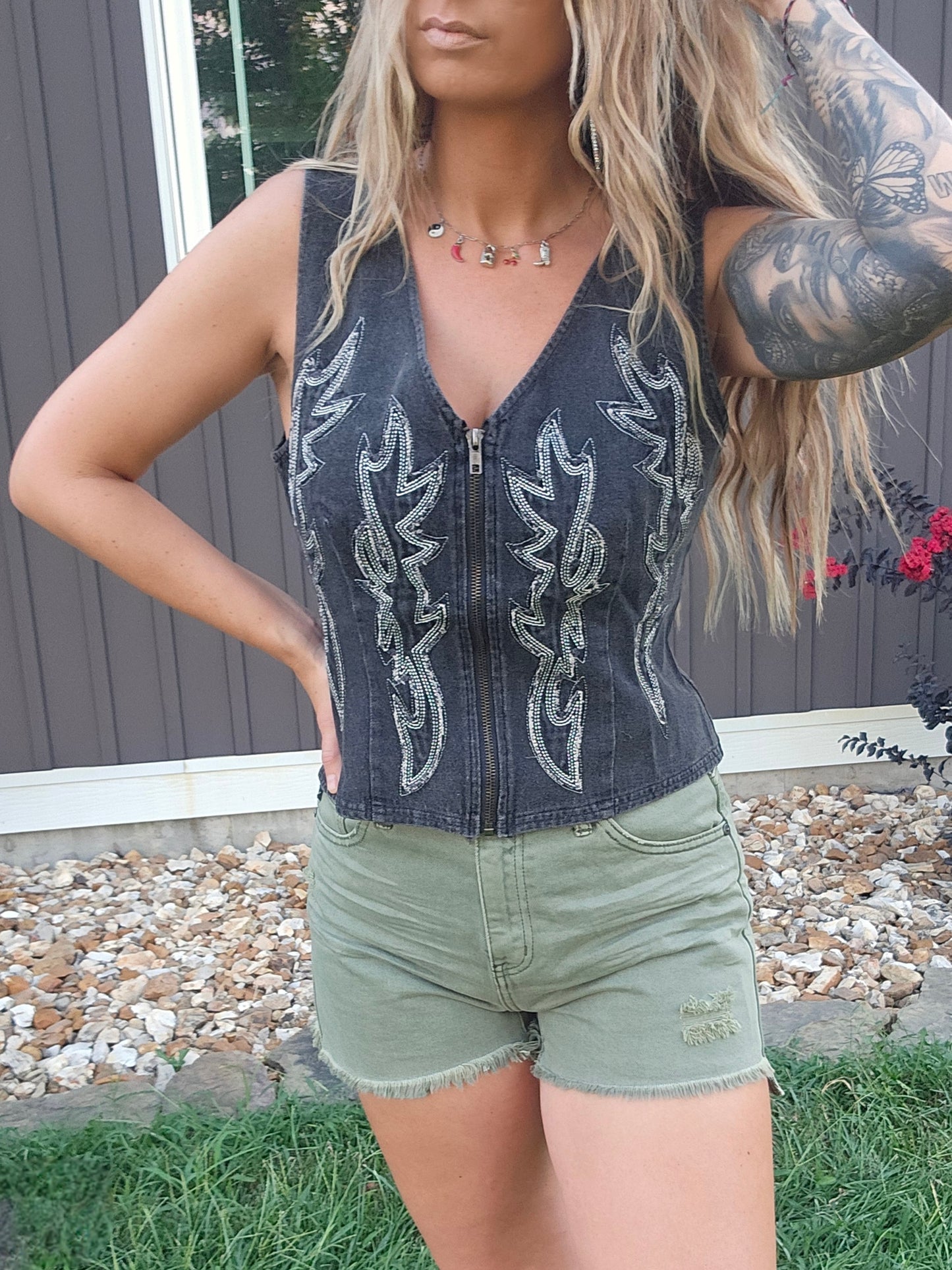 Wildfire V-Neck Corset