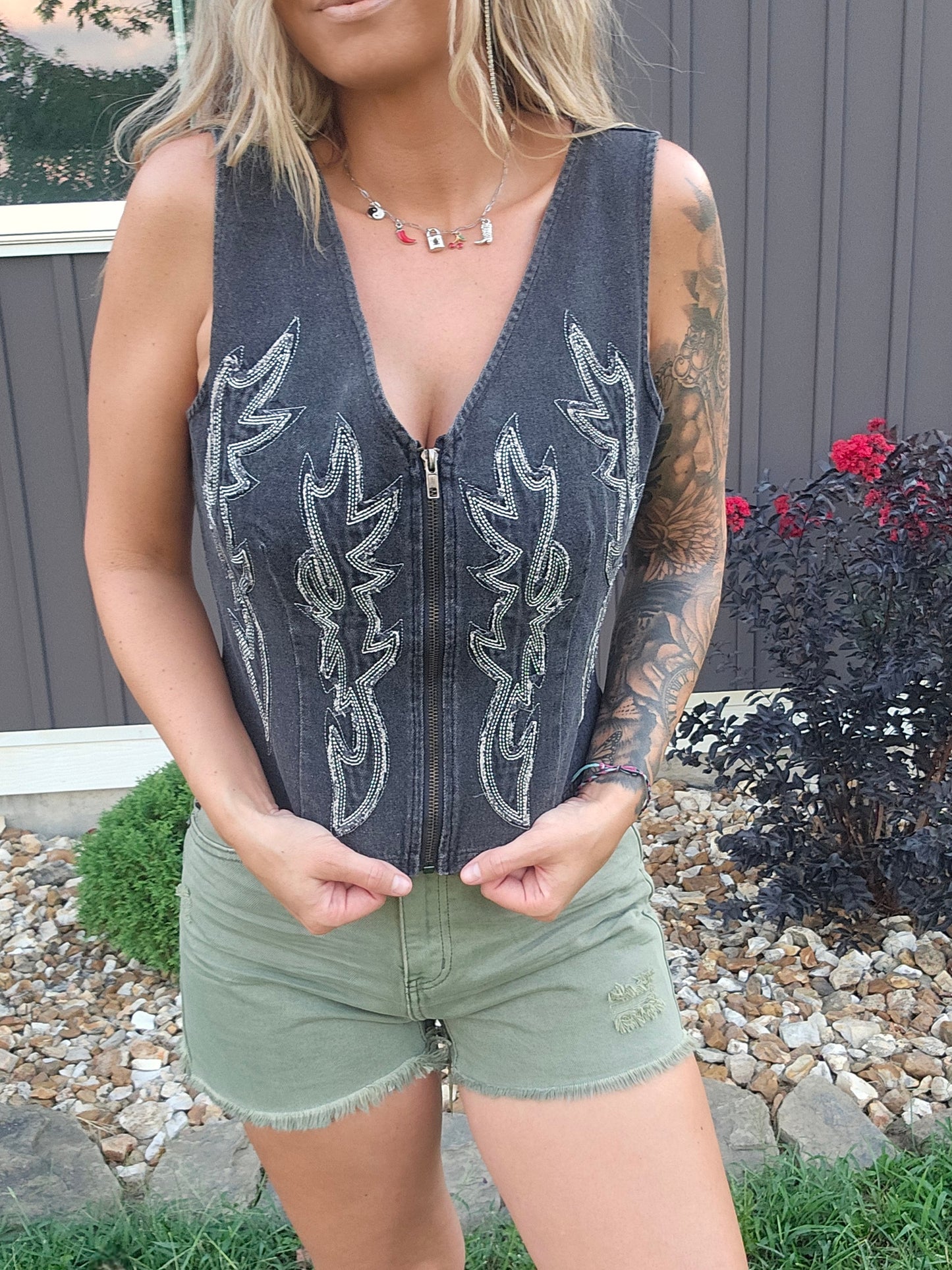 Wildfire V-Neck Corset