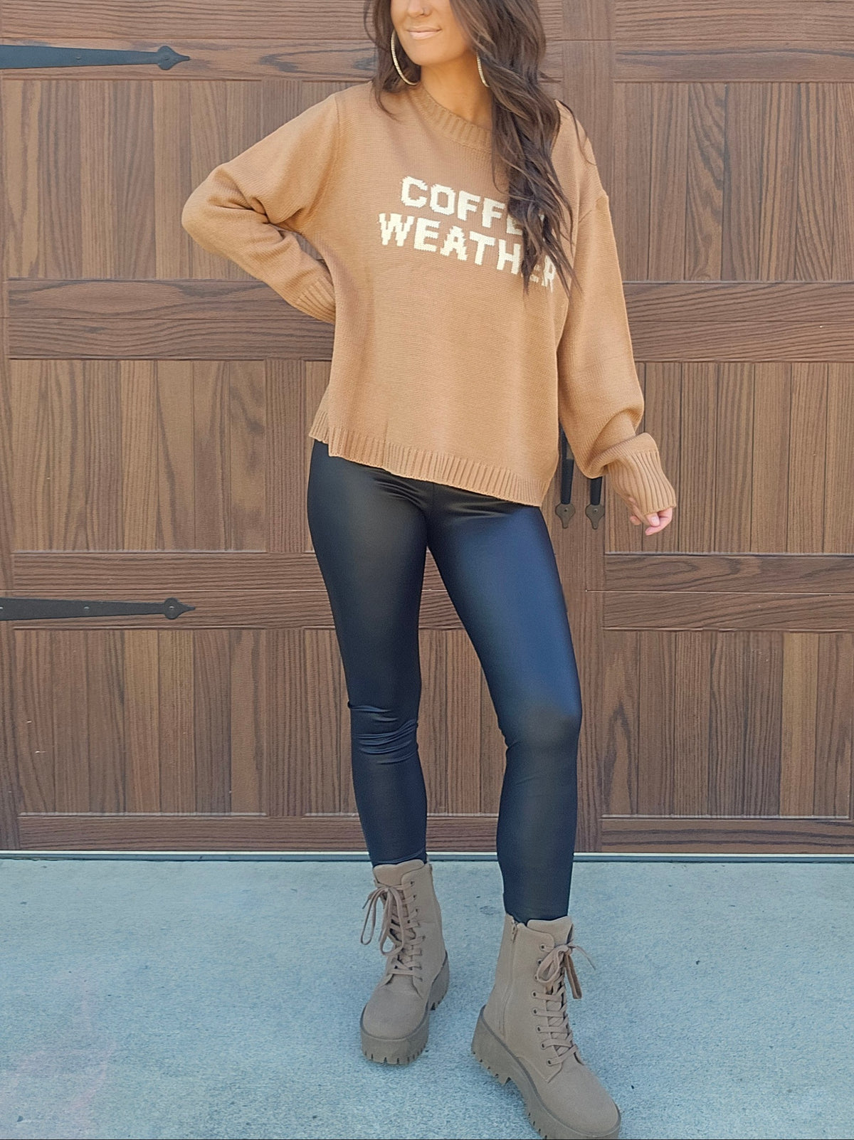 All Weather Is Coffee Weather- Sweater