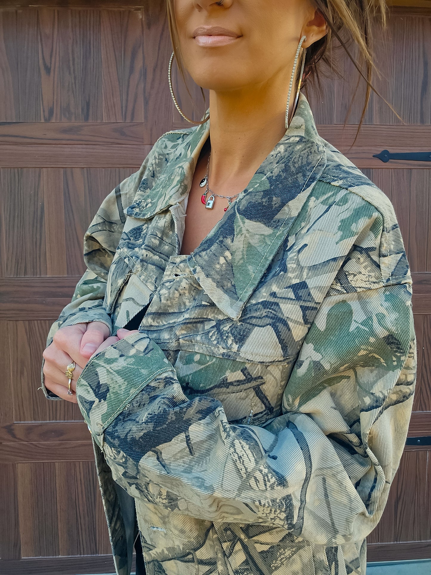 Forest Edge Over-sized Jacket