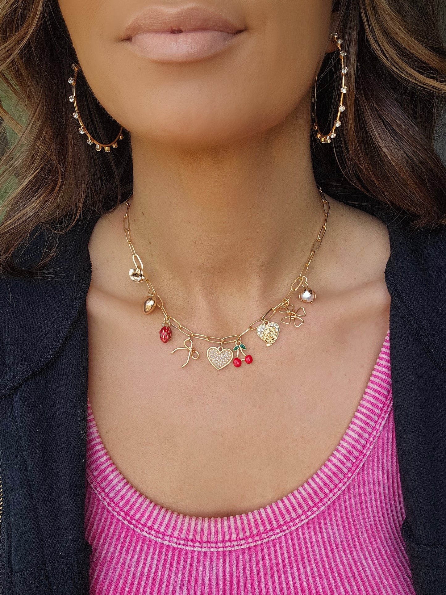 Cherry Charm Necklace