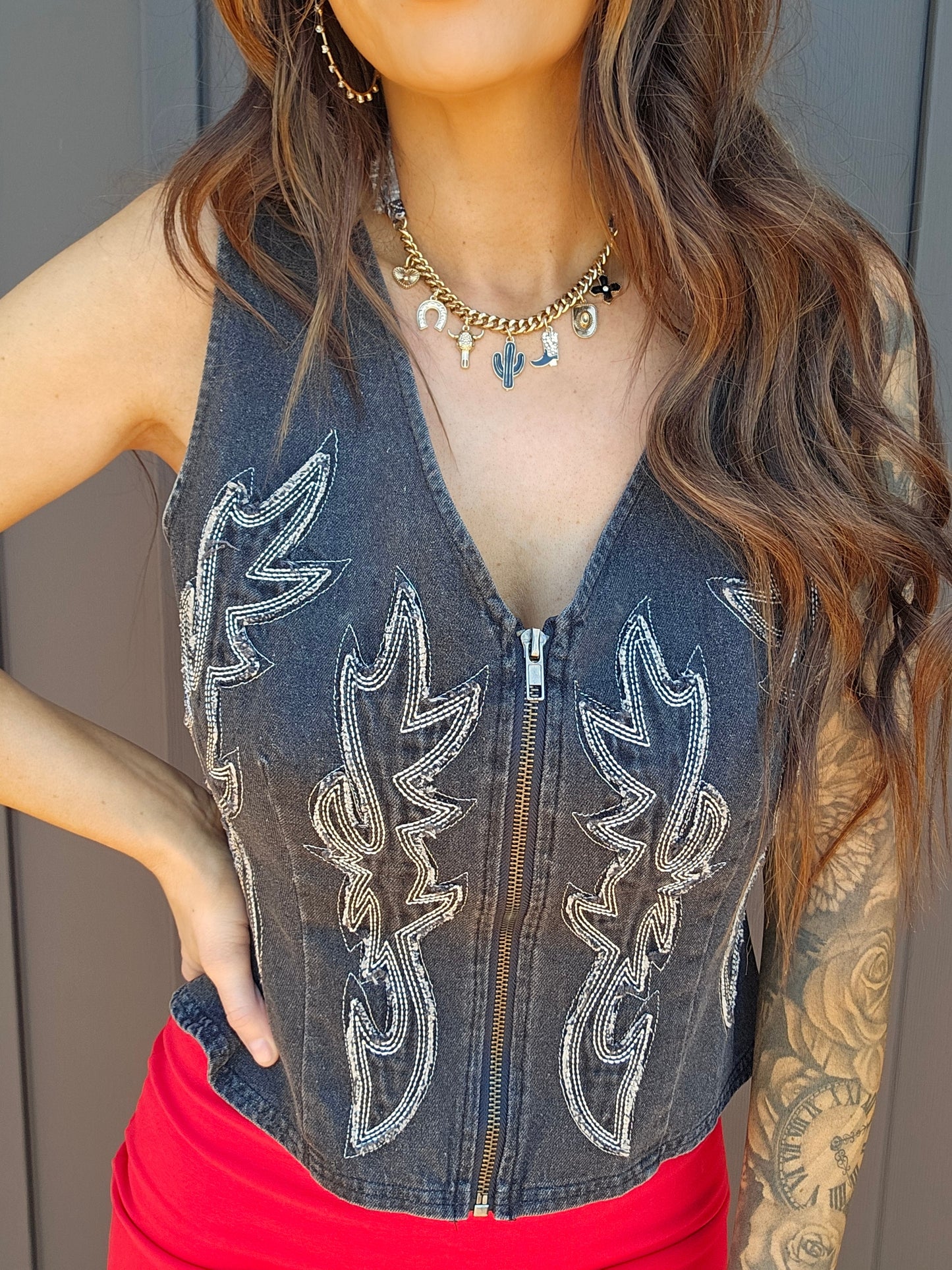 Wildfire V-Neck Corset