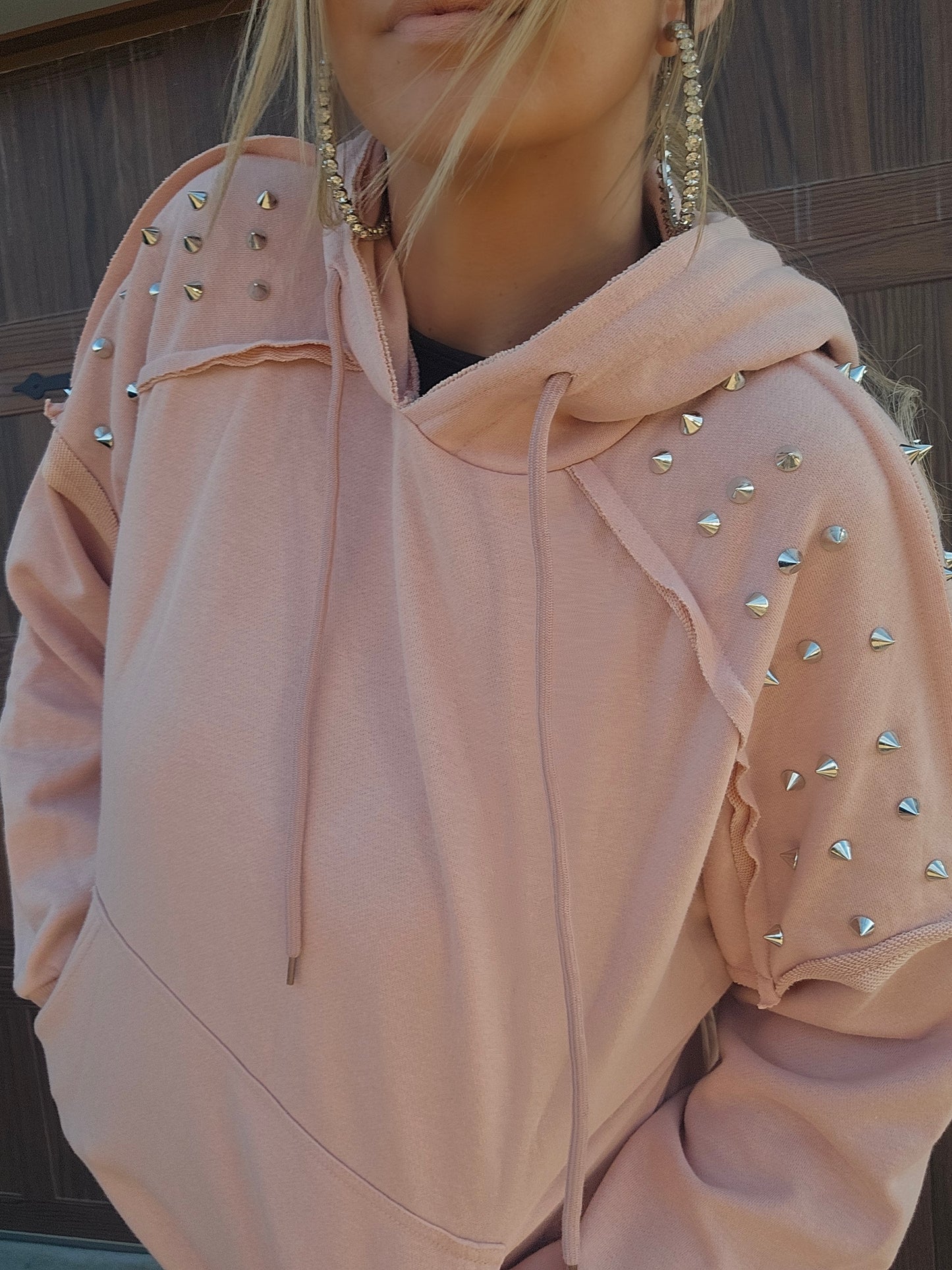 Rivet Stud Hoodie