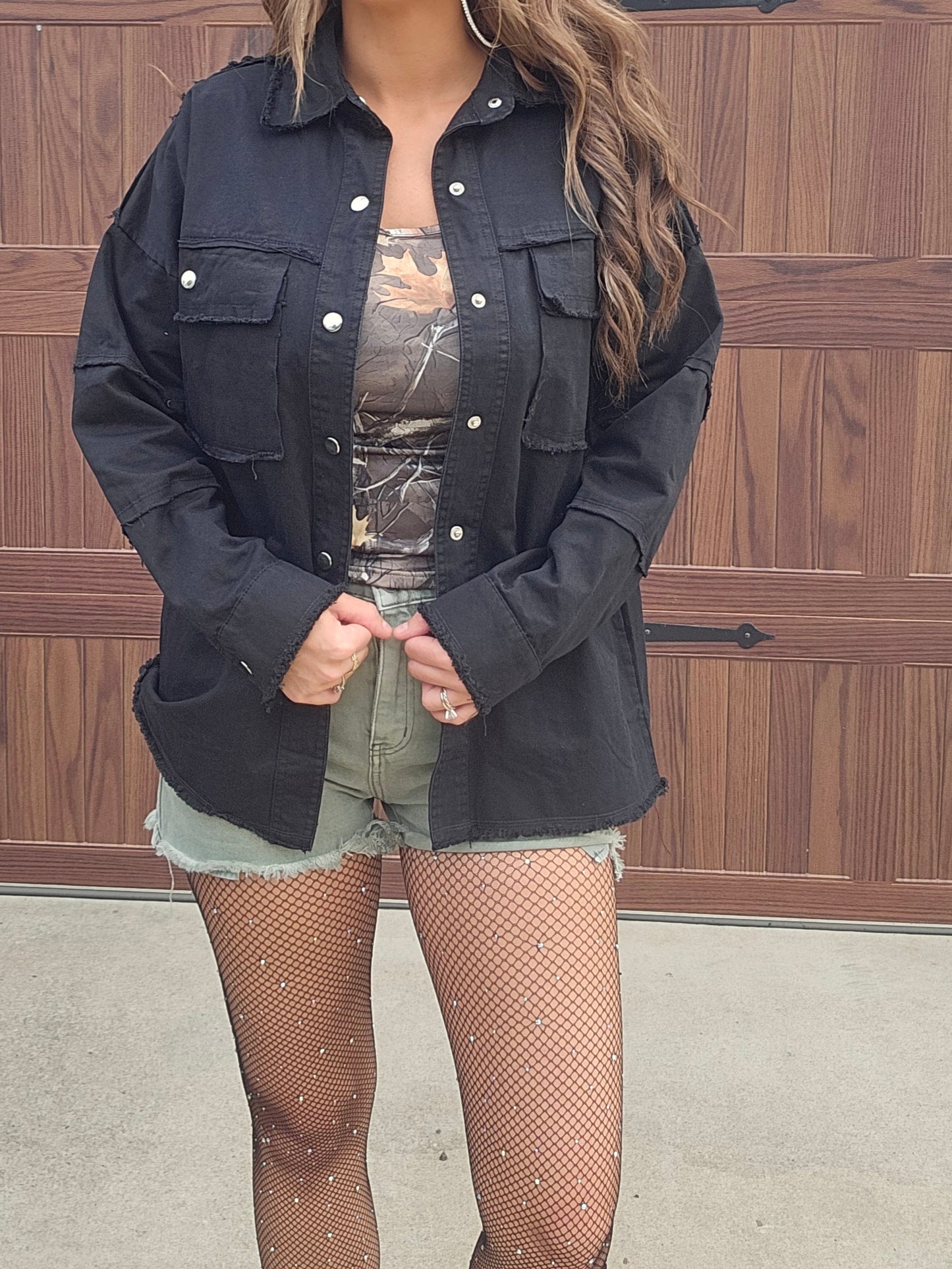 Whiskey Weather Shacket