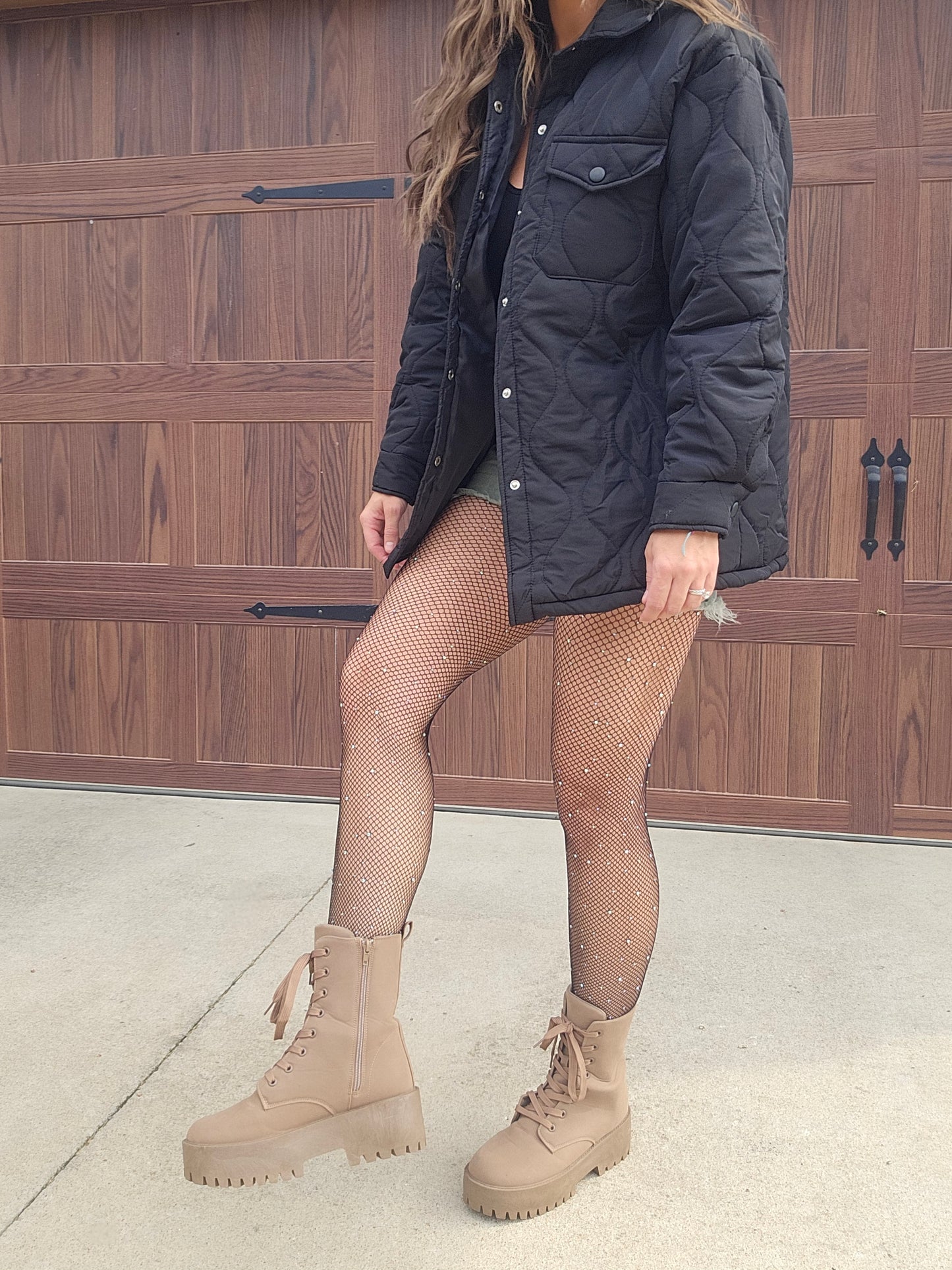 Lug Sole Platform Lace Up Military Combat Boots