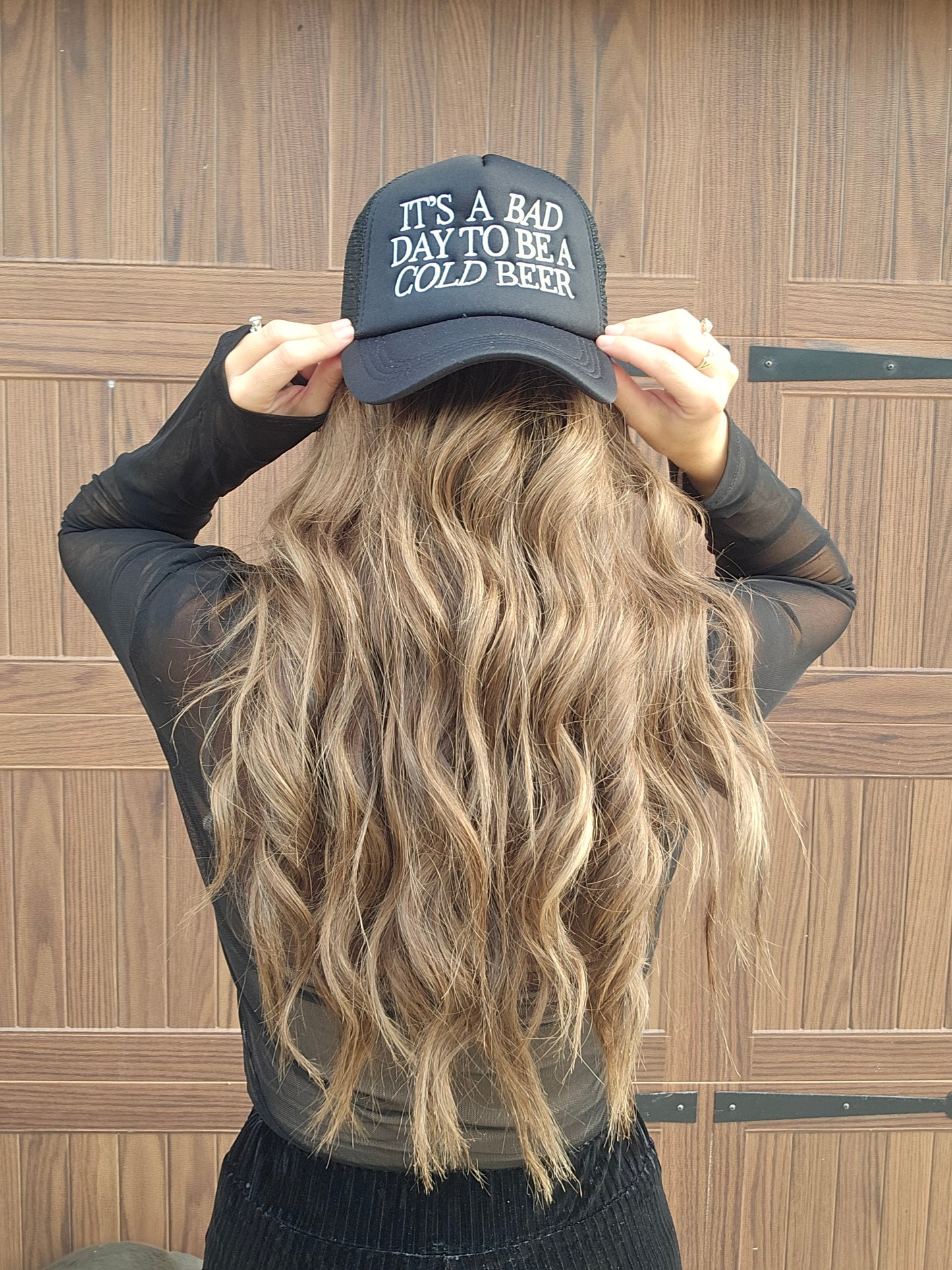 Bad Day To Be A Cold Beer Trucker Hat