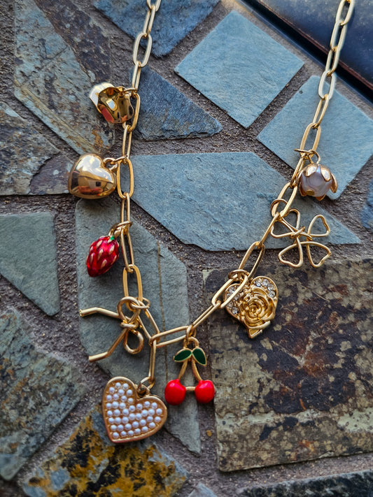 Cherry Charm Necklace