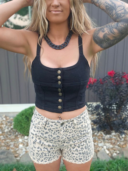 Wild Side Kan Can Cutoffs