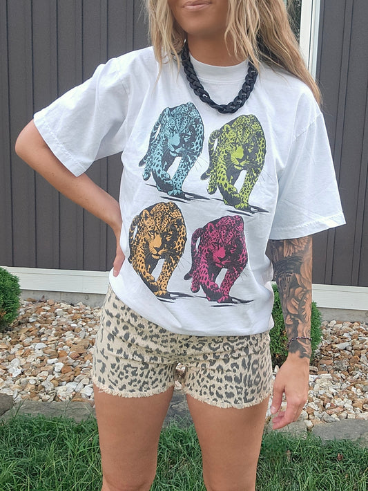 Wild Pop Panther Tee