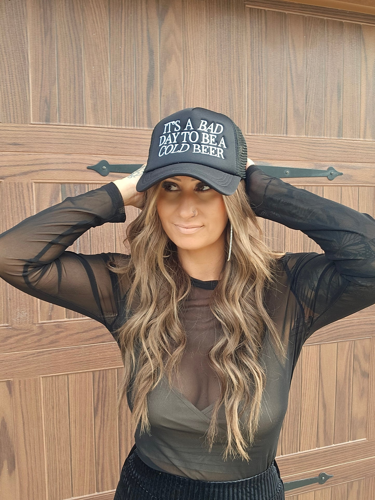 Bad Day To Be A Cold Beer Trucker Hat