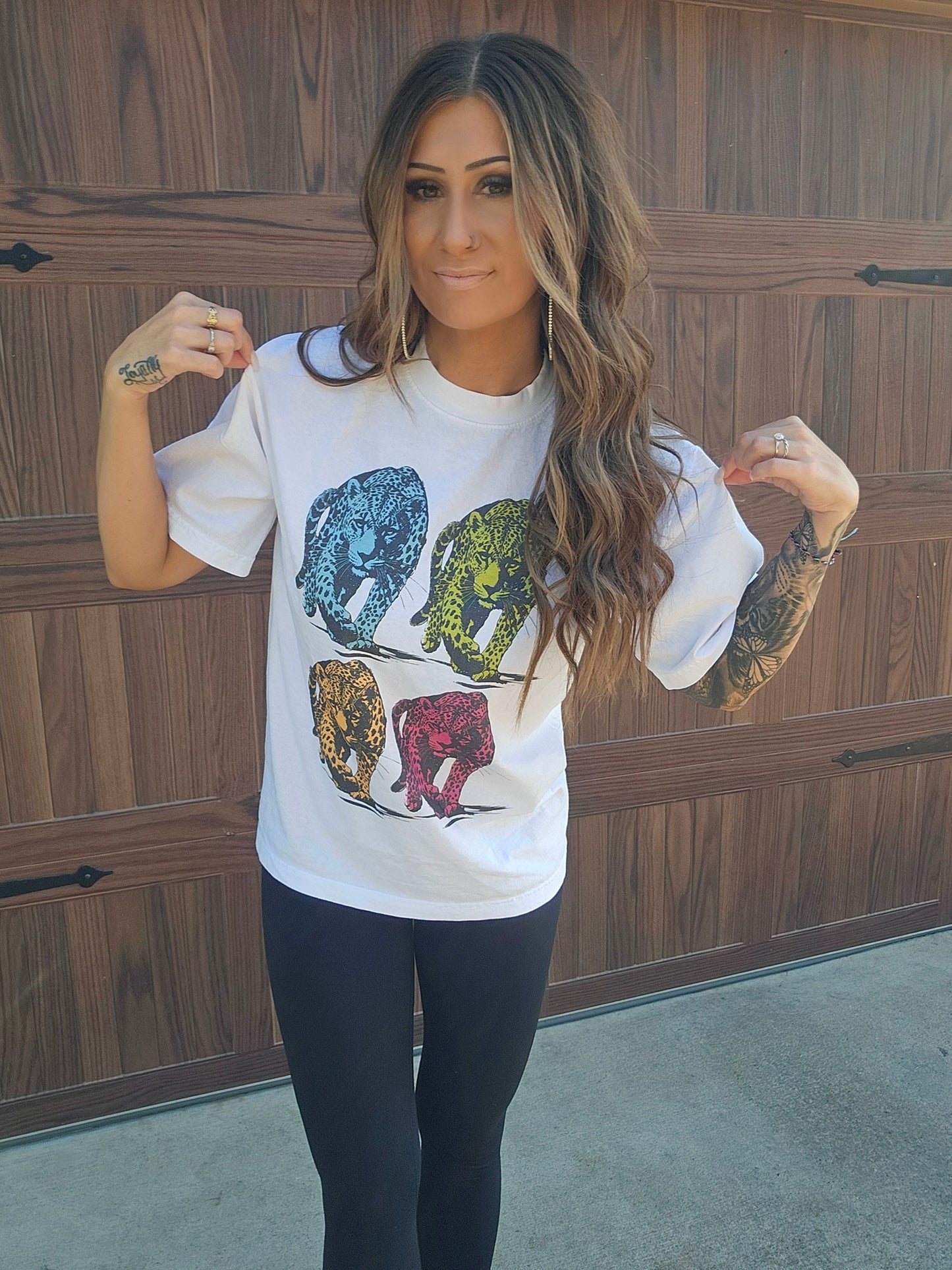 Wild Pop Panther Tee