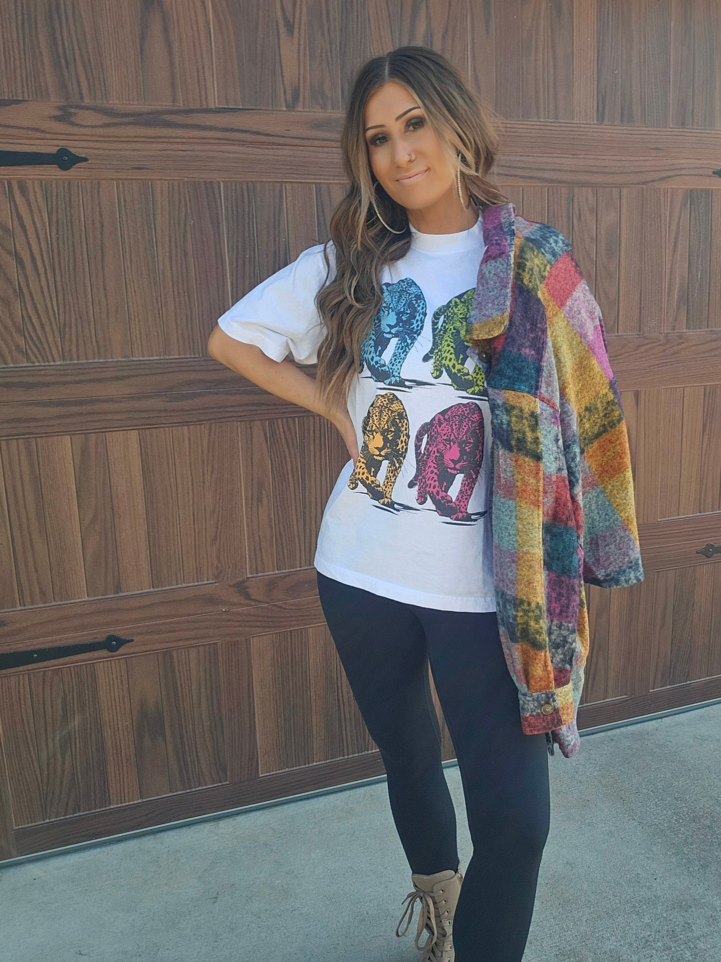 Wild Pop Panther Tee