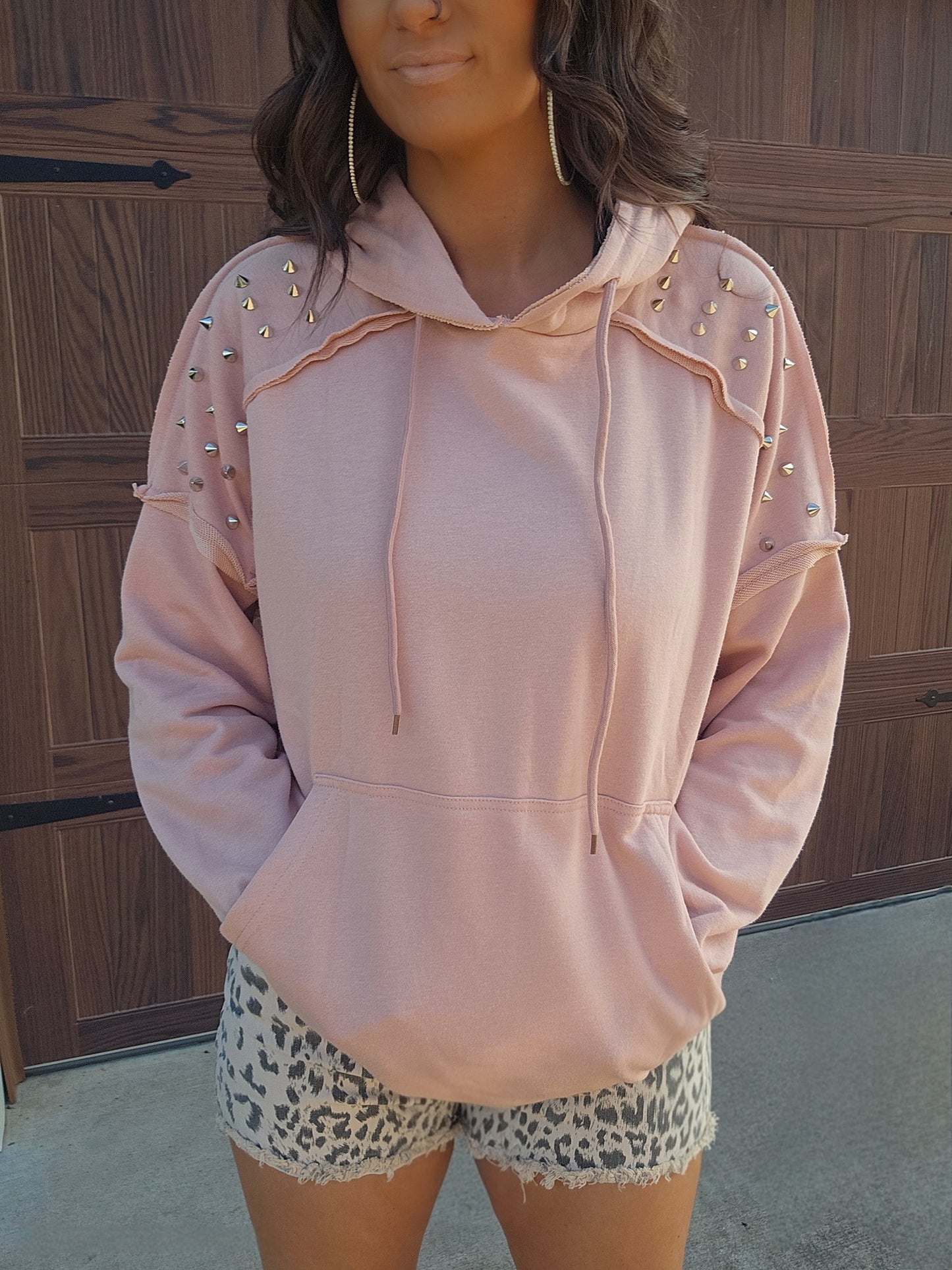 Rivet Stud Hoodie