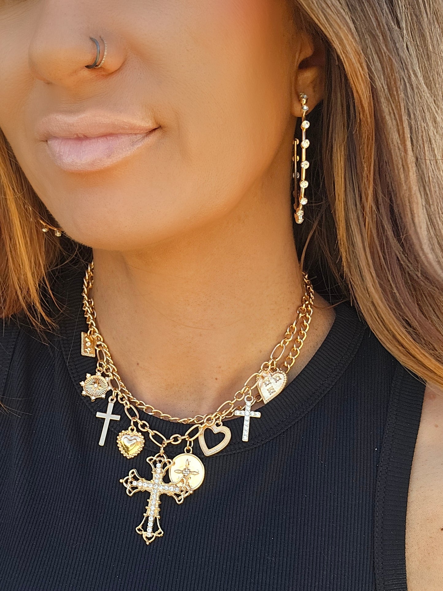 The Love And Light Stacked Necklace