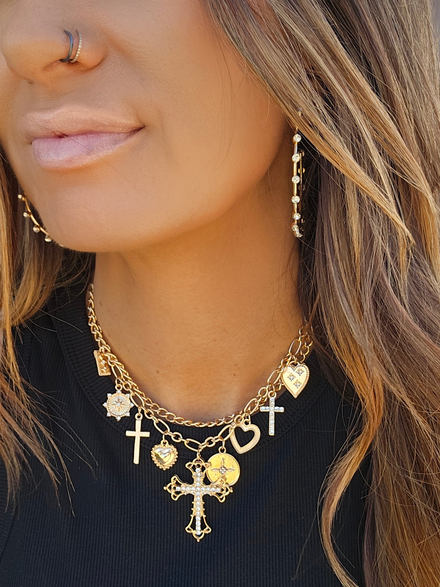 The Love And Light Stacked Necklace