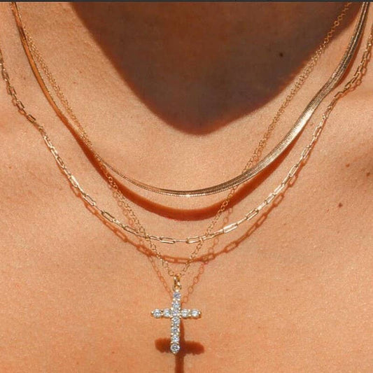 The Golden Rebel Layered Necklace